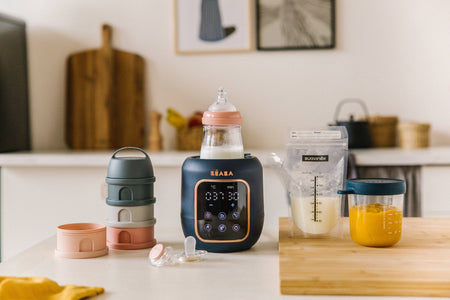 Multi Milk Baby Bottle & Jar Warmer-Midnight Feeding Accessories BEABA & Childhome