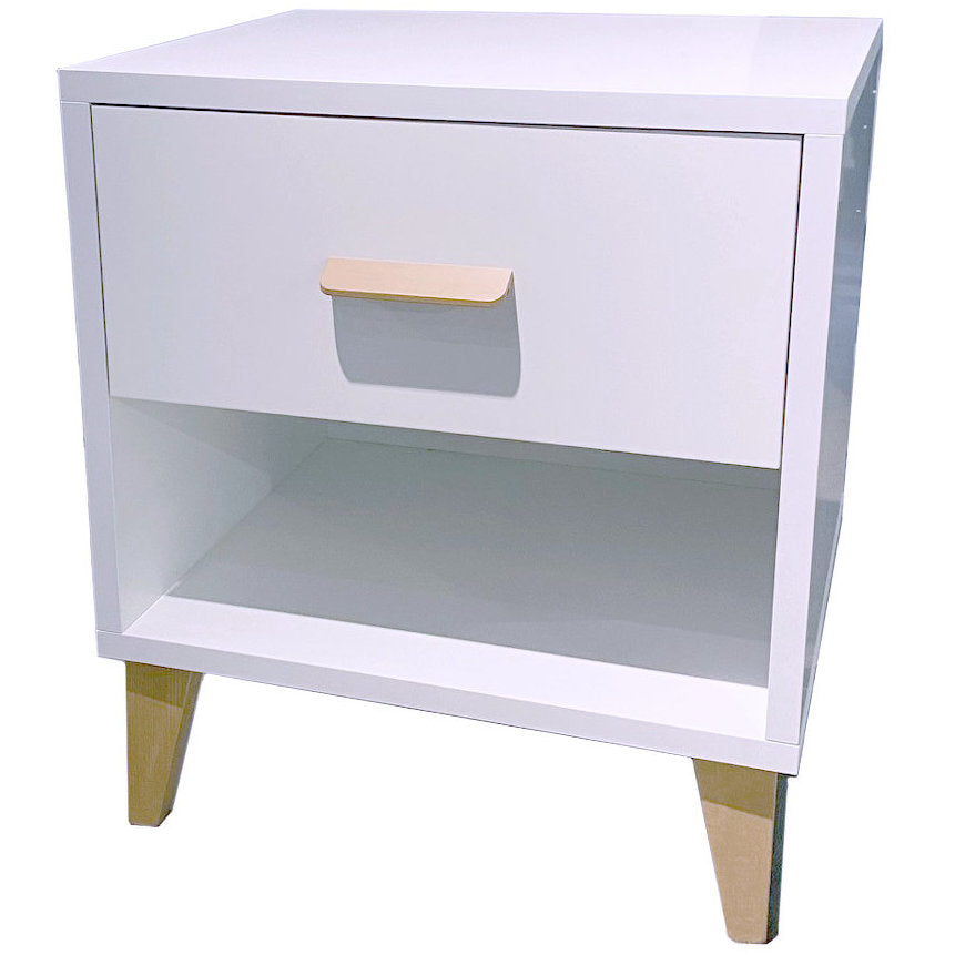 Caravaggio Nightstand Nightstands Pali White