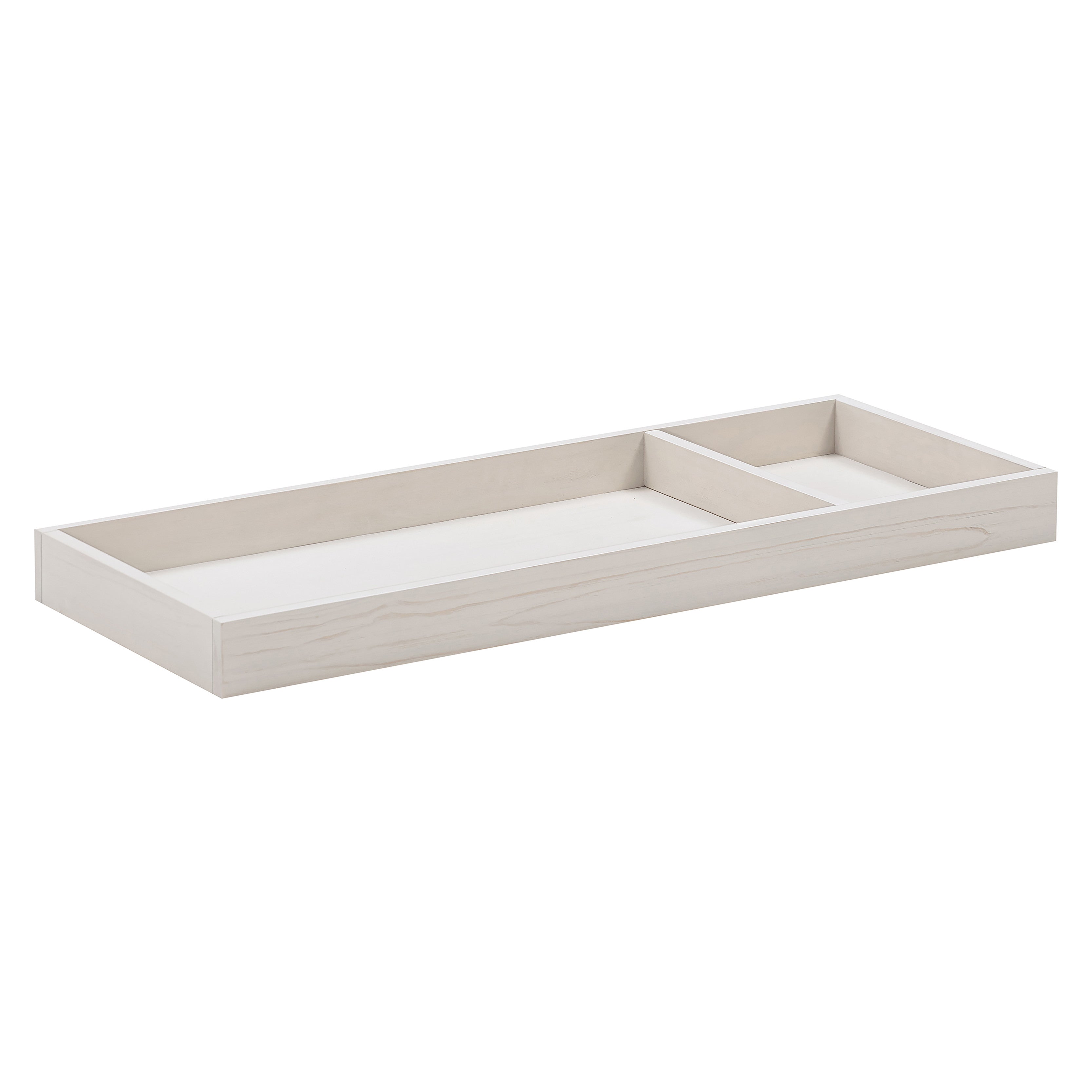 Universal Wide Removable Changing Tray Changing Stations Namesake White Driftwood