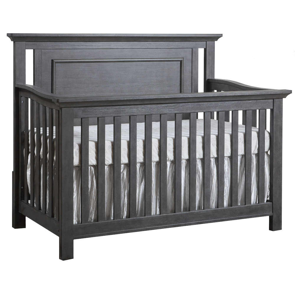 Como Flat Forever Crib Convertible Cribs Pali Distressed Granite