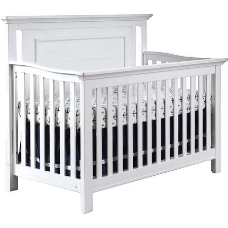 Como Flat Forever Crib Convertible Cribs Pali Vintage White