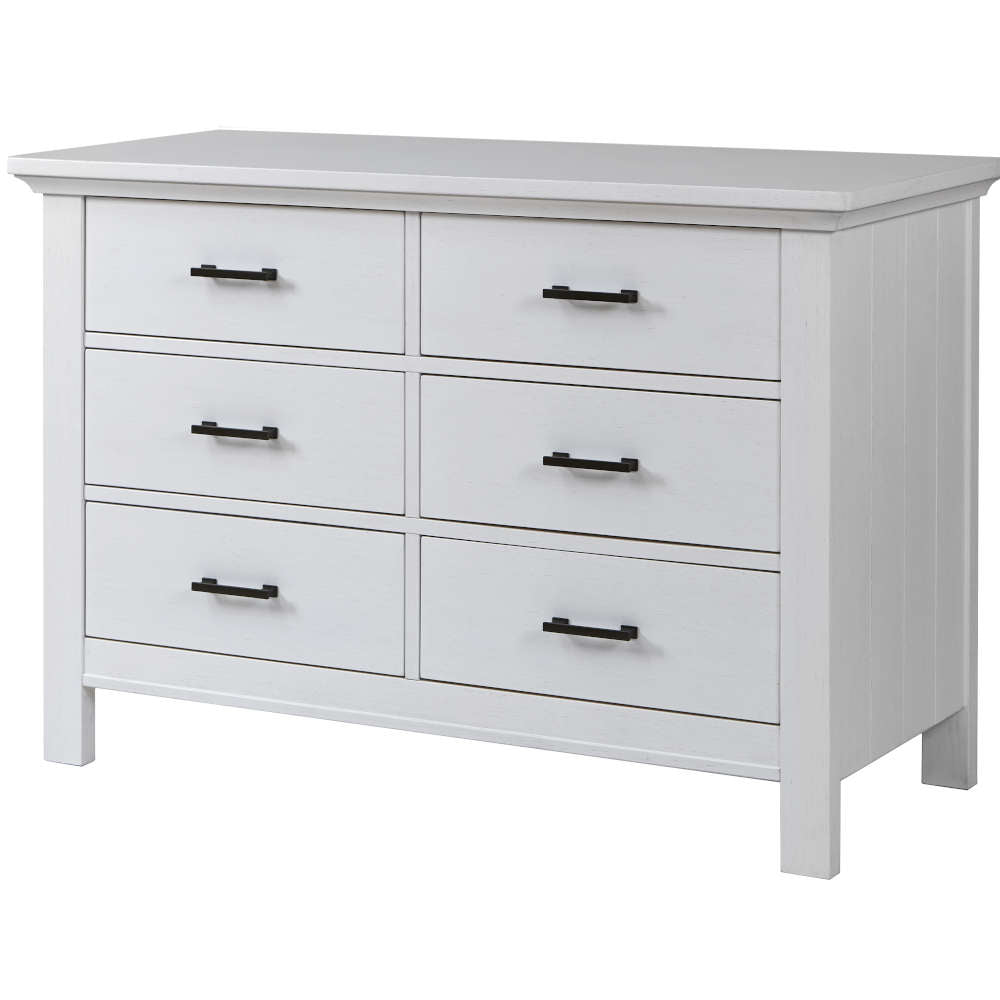 Como Double Dresser Dressers Pali Vintage White
