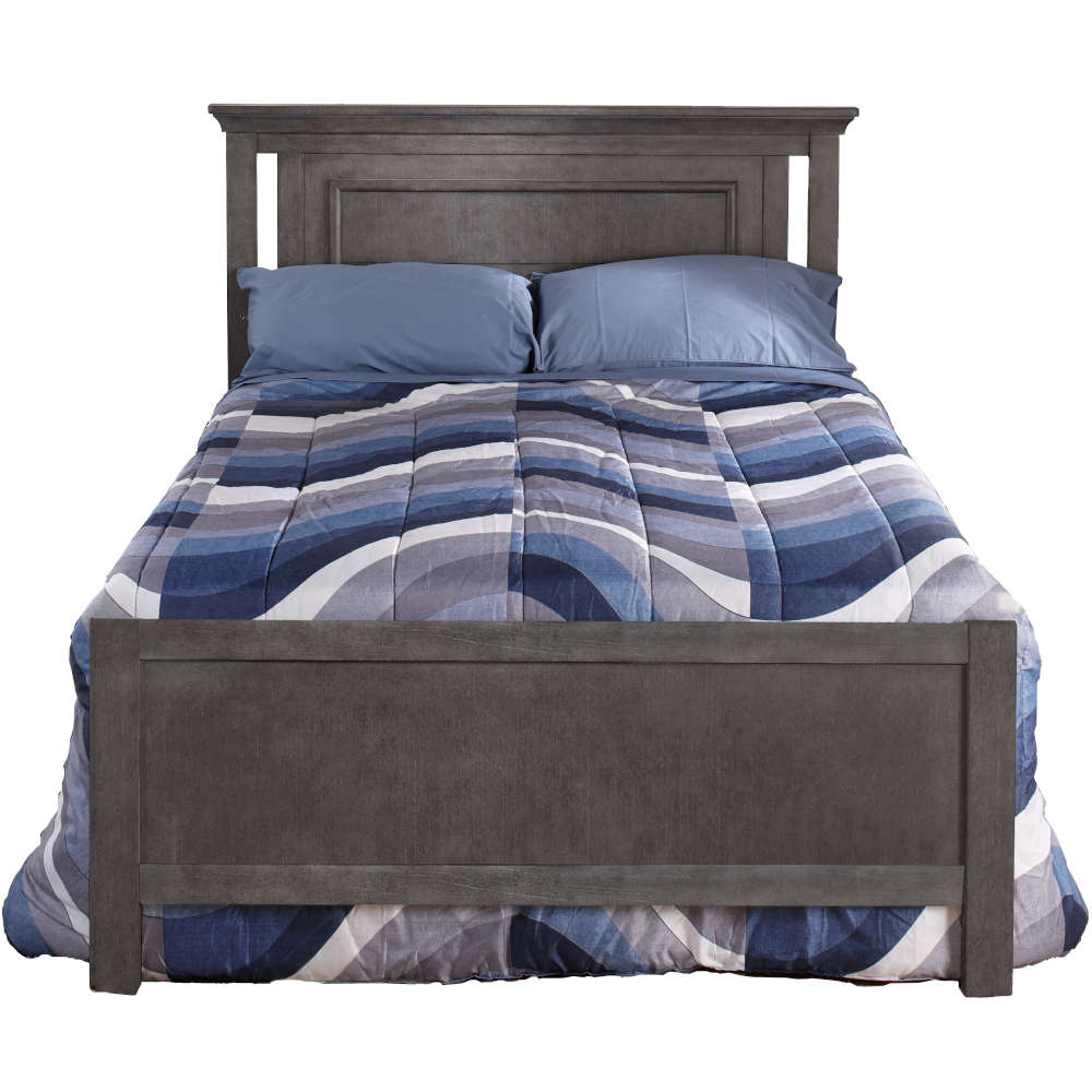 Como Low-Profile Footboard Crib Conversion Kits Pali Distressed Granite