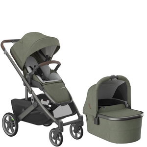 Evelyn - Meadow Green | Graphite Frame | Chestnut Leather