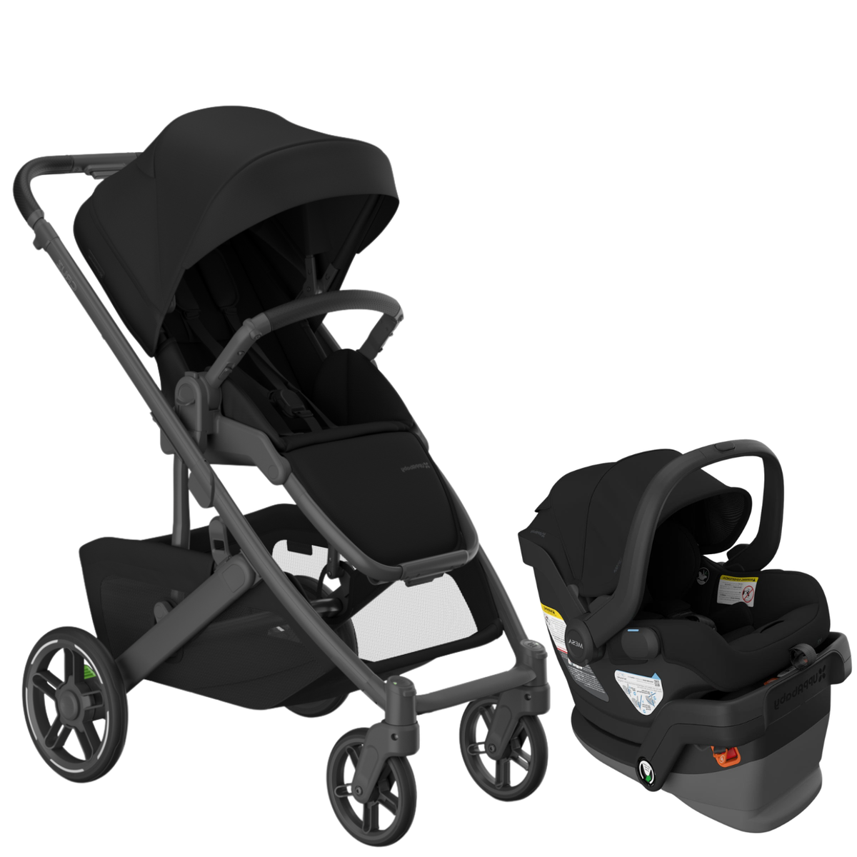 Cruz V3 Stroller + ARIA V2 Travel System Strollers - Travel Systems UPPAbaby