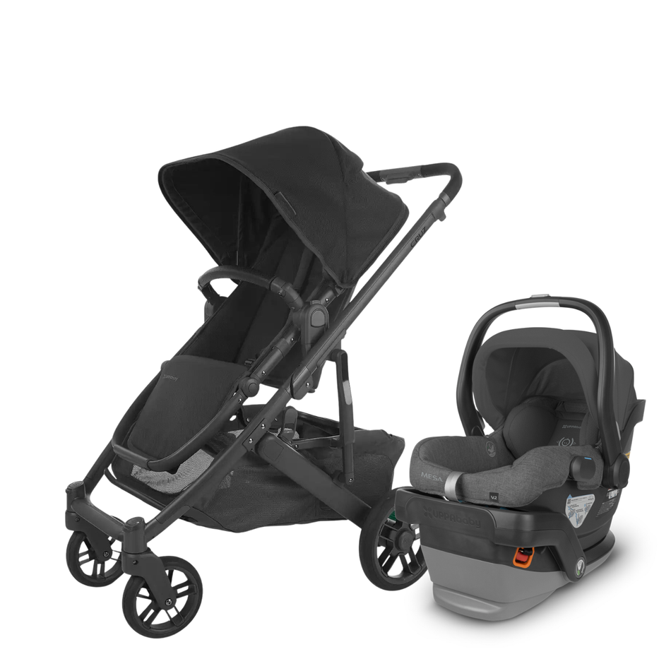 Cruz V2 Stroller + Mesa V2 Travel System - Jake / Greyson Strollers - Travel Systems UPPAbaby