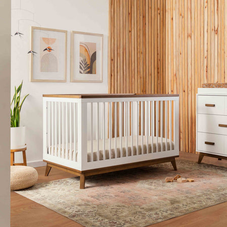 Scoot 3-in-1 Convertible Crib with Toddler Bed Conversion Kit Convertible Cribs Babyletto