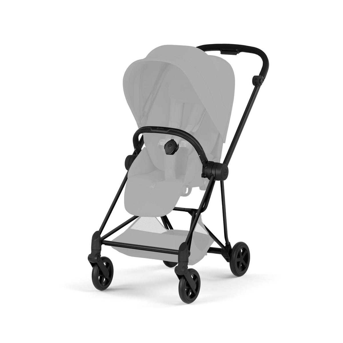 MIOS Lightweight Compact Stroller Frame - Style Collection Stroller Accessories Cybex Matte Black Frame with Black Handle