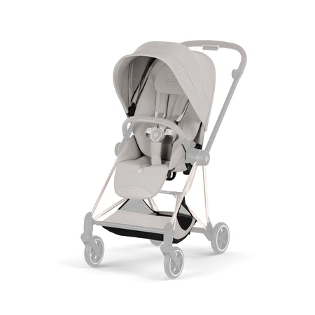 MIOS Compact City Stroller - Style Collection - Chrome Frame Strollers - Single Cybex City Grey
