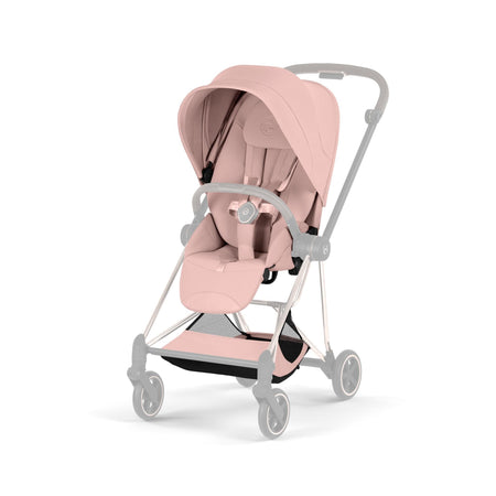 MIOS Compact City Stroller - Style Collection - Chrome Frame Strollers - Single Cybex Peach Pink