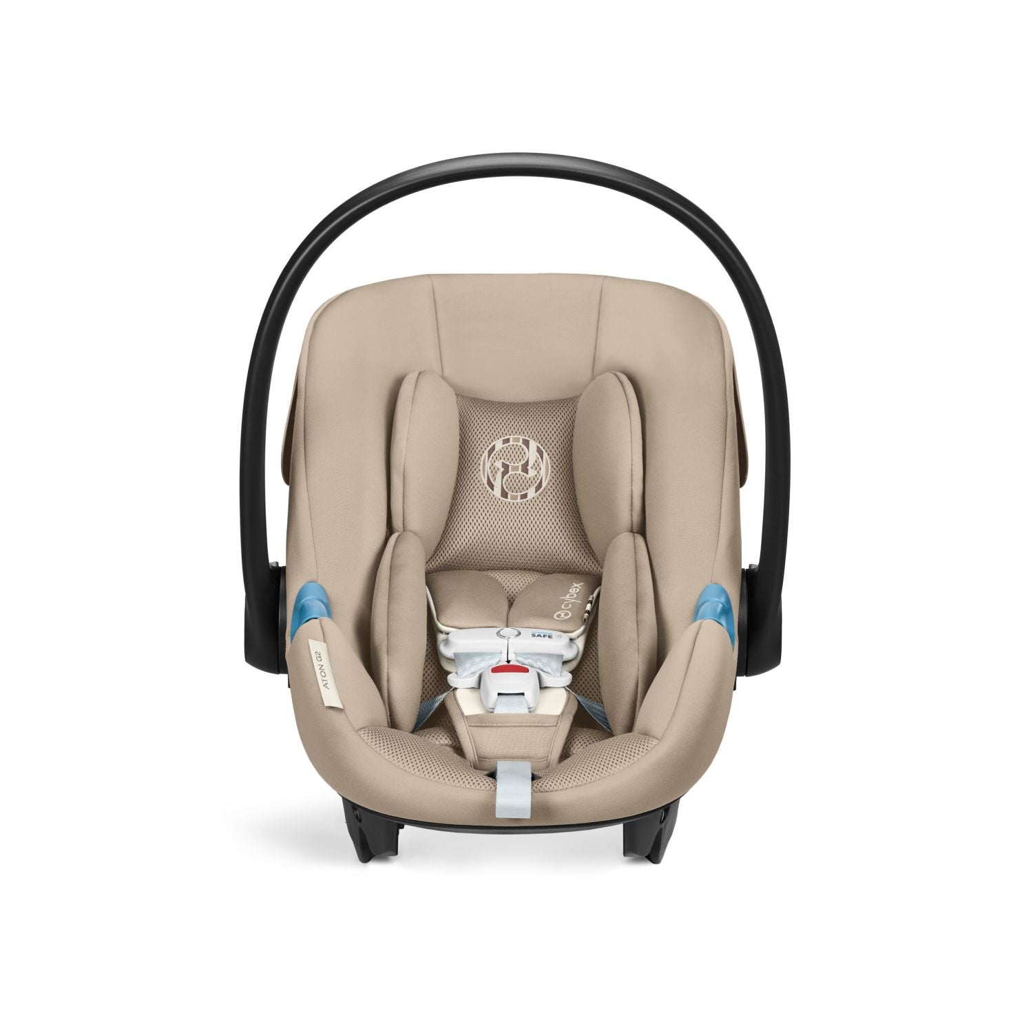 cybex aton 2 infant car seat Aton G2 Infant Car Seat with Load Leg Base by Cybex Almond Beige