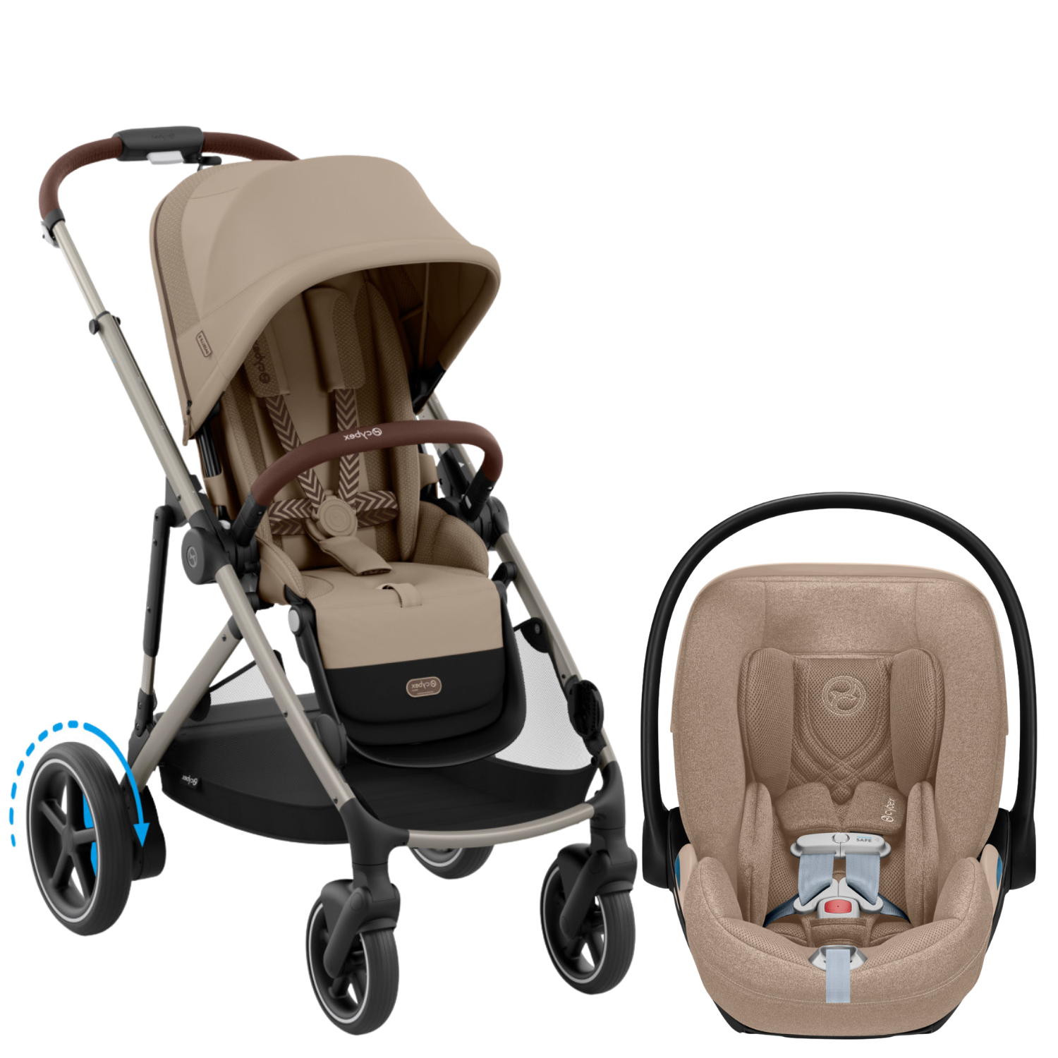 cybex infant car seat stroller Cybex E - Gazelle S Stroller