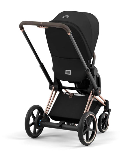 cybex e-priam complete stroller Cybex e-Priam 2 Stroller, Matte Black/Sepia Black
