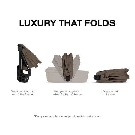 Foldable Lux Carry Cot for COYA / MIOS - Comfort Collection Stroller Accessories Cybex