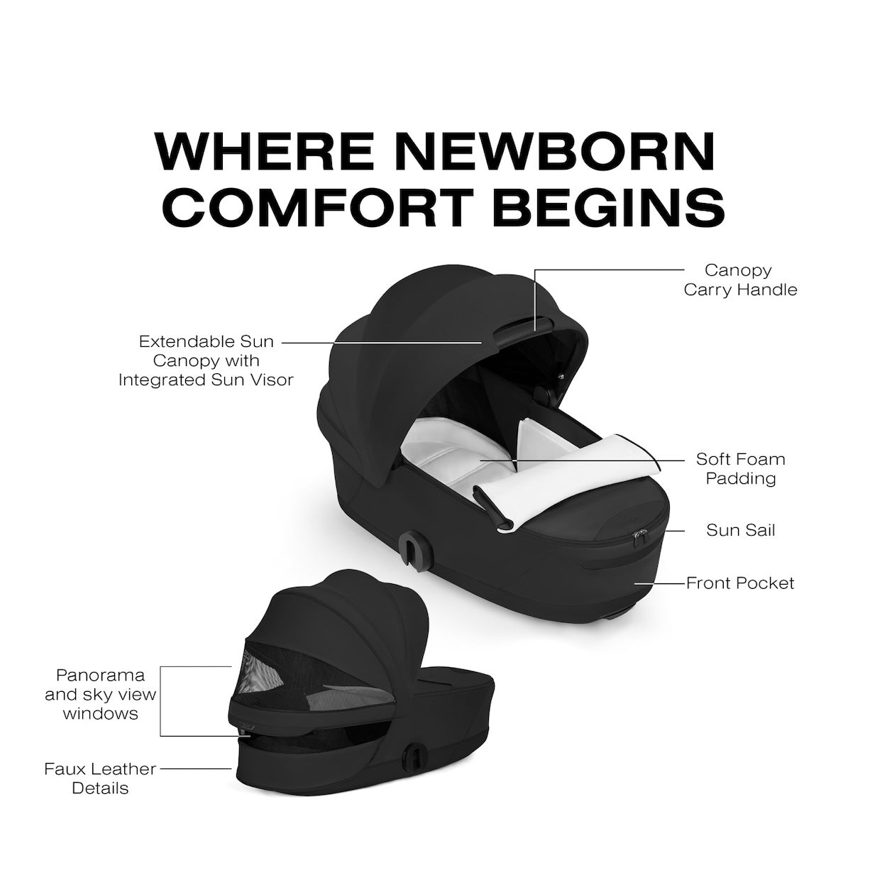 MIOS Lightweight Compact Stroller Strollers - Single Cybex
