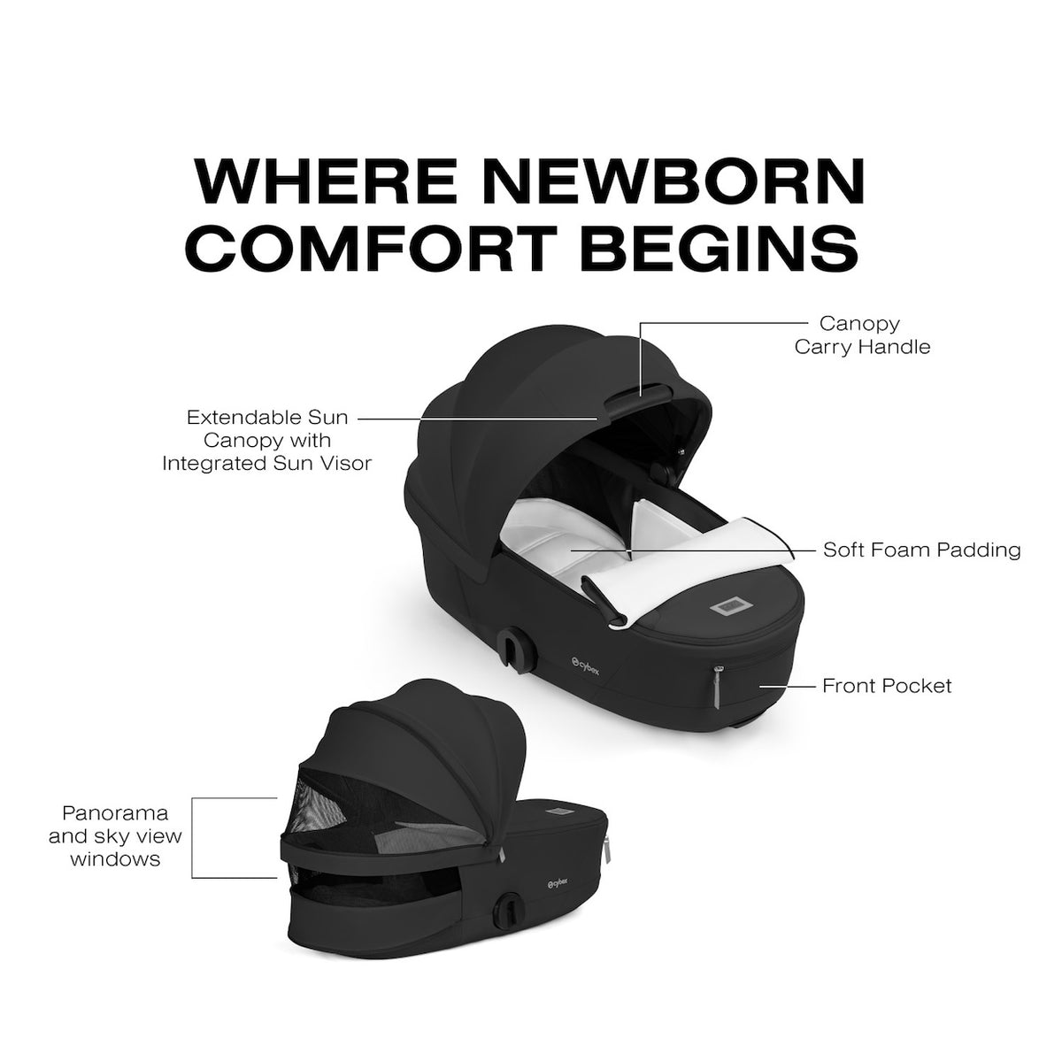 MIOS Lightweight Compact Stroller Strollers - Single Cybex