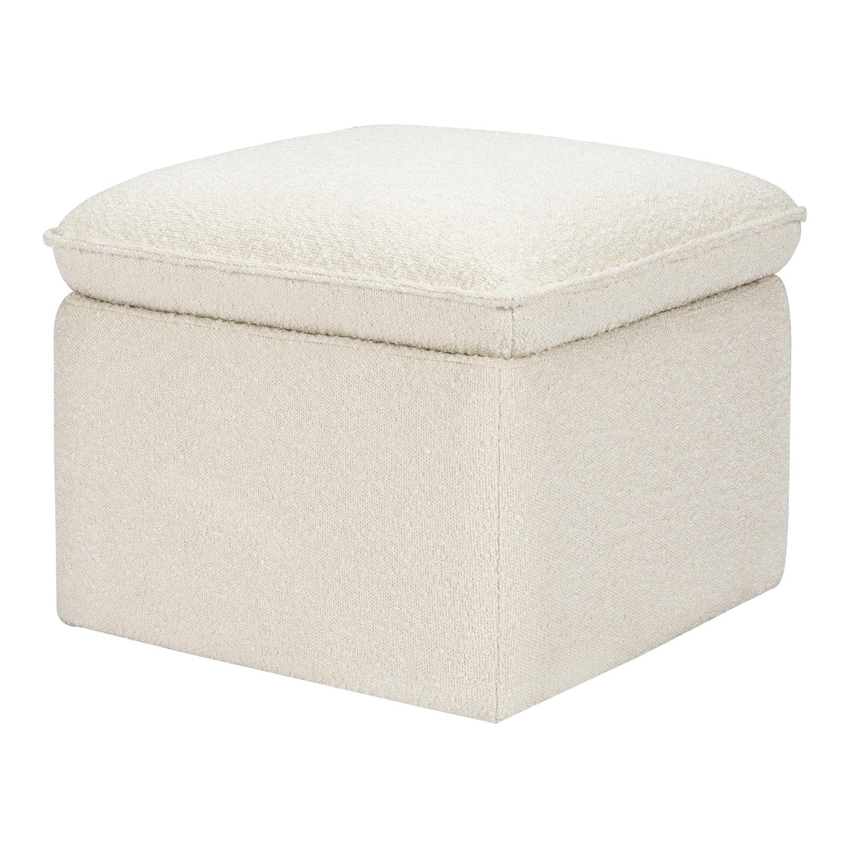 Cali Storage Ottoman in Boucle Ottomans Babyletto