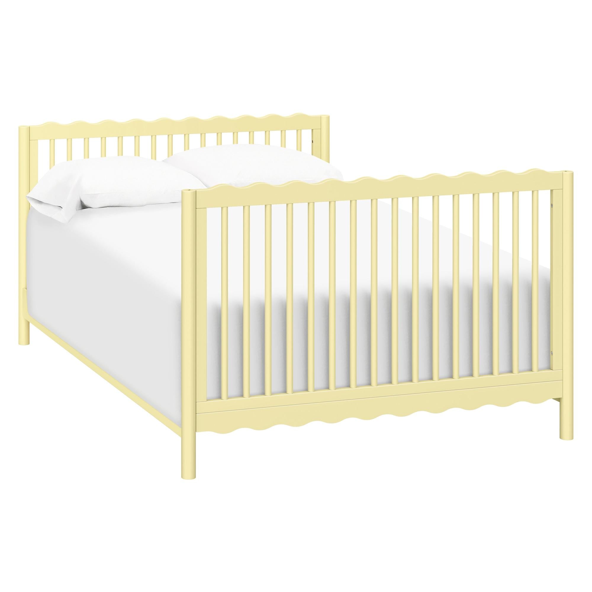 Babyletto Swell 4-in-1 Convertible Crib with Toddler Bed Conversion Kit Convertible Cribs Babyletto