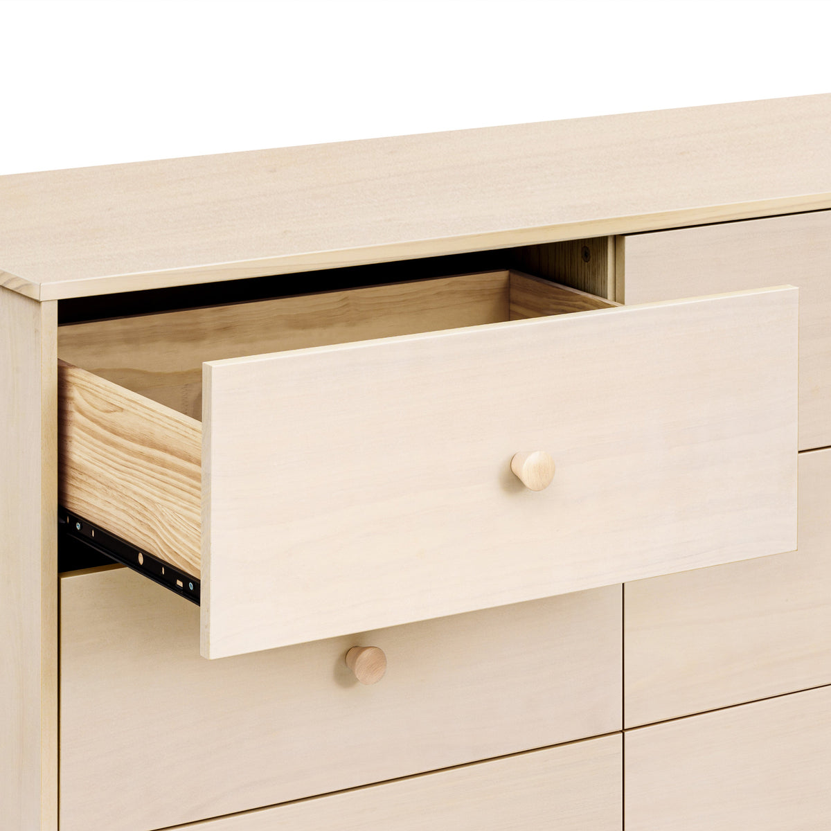 Hudson Modern 6-Drawer Double Dresser Dressers Babyletto