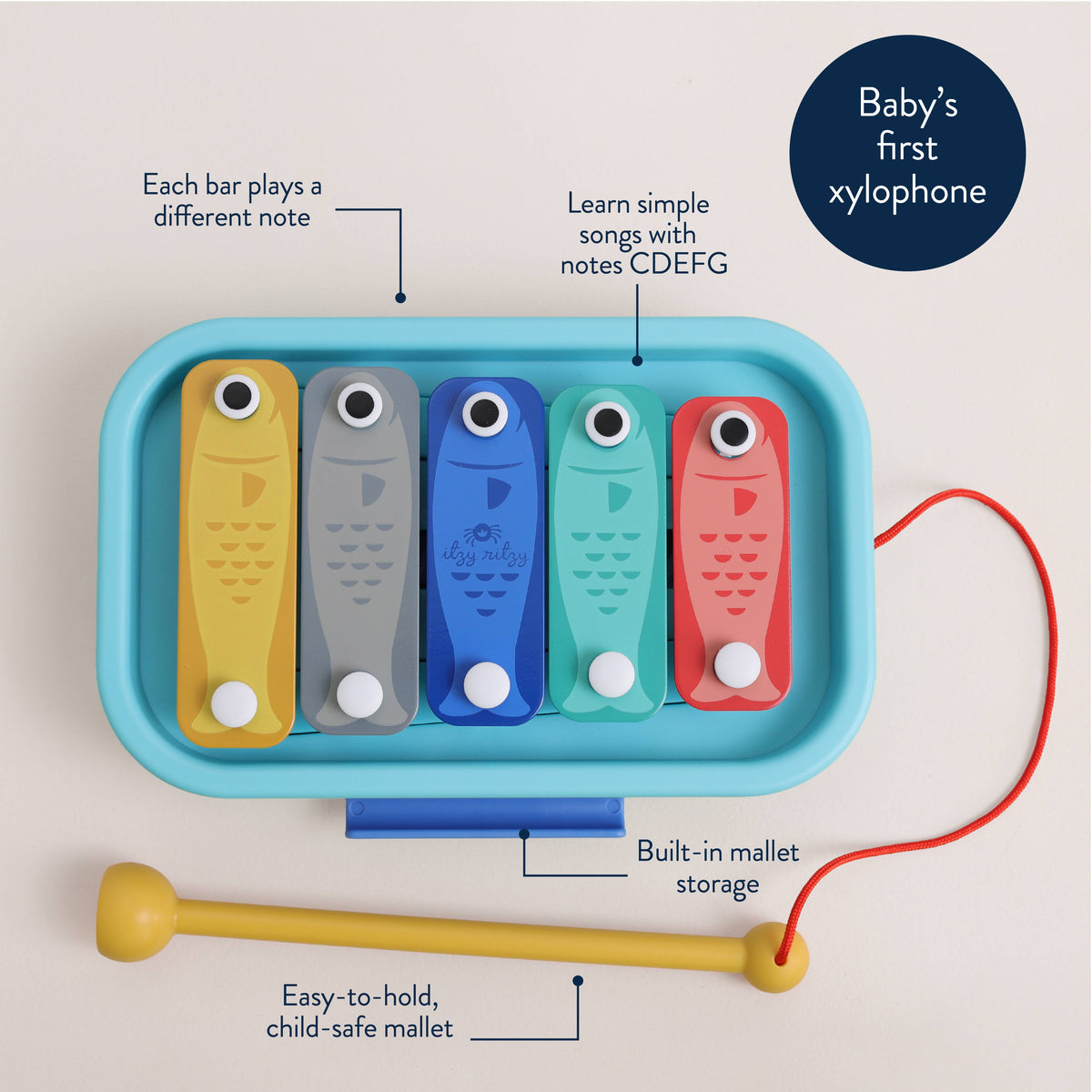 Xylophone Itzy Music School™ Activity Toys Itzy Ritzy