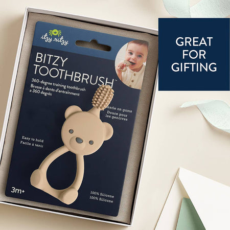 Bitzy Toothbrush™ - 360-degree Training Toothbrush Pacifiers & Teethers Itzy Ritzy
