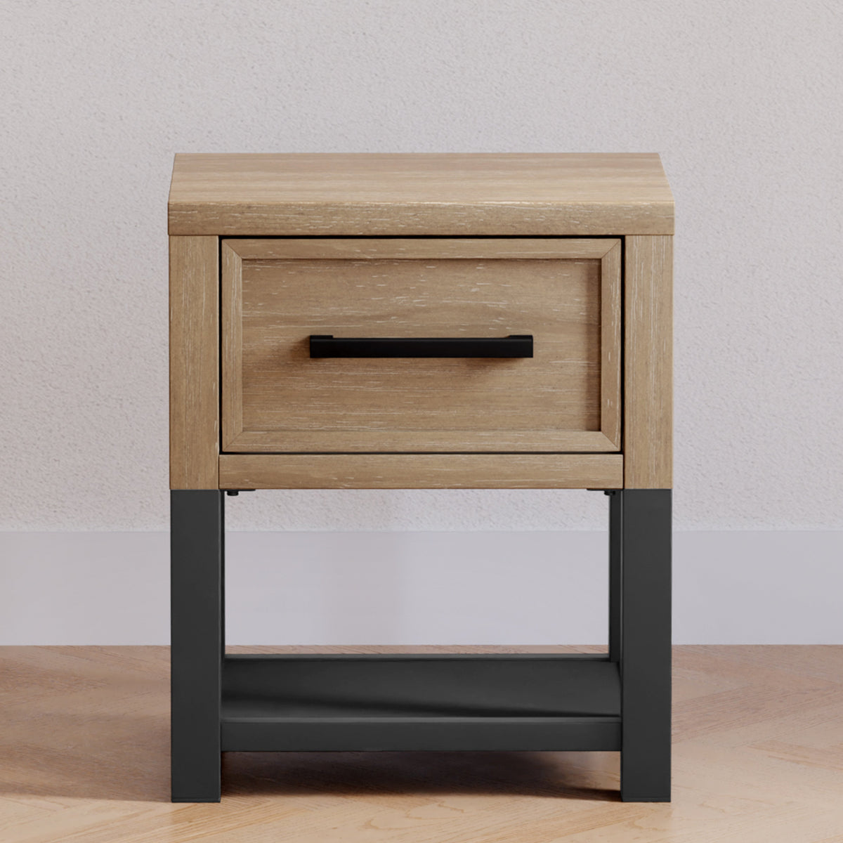Monogram by Namesake Newbern Nightstand Nightstands Namesake Driftwood