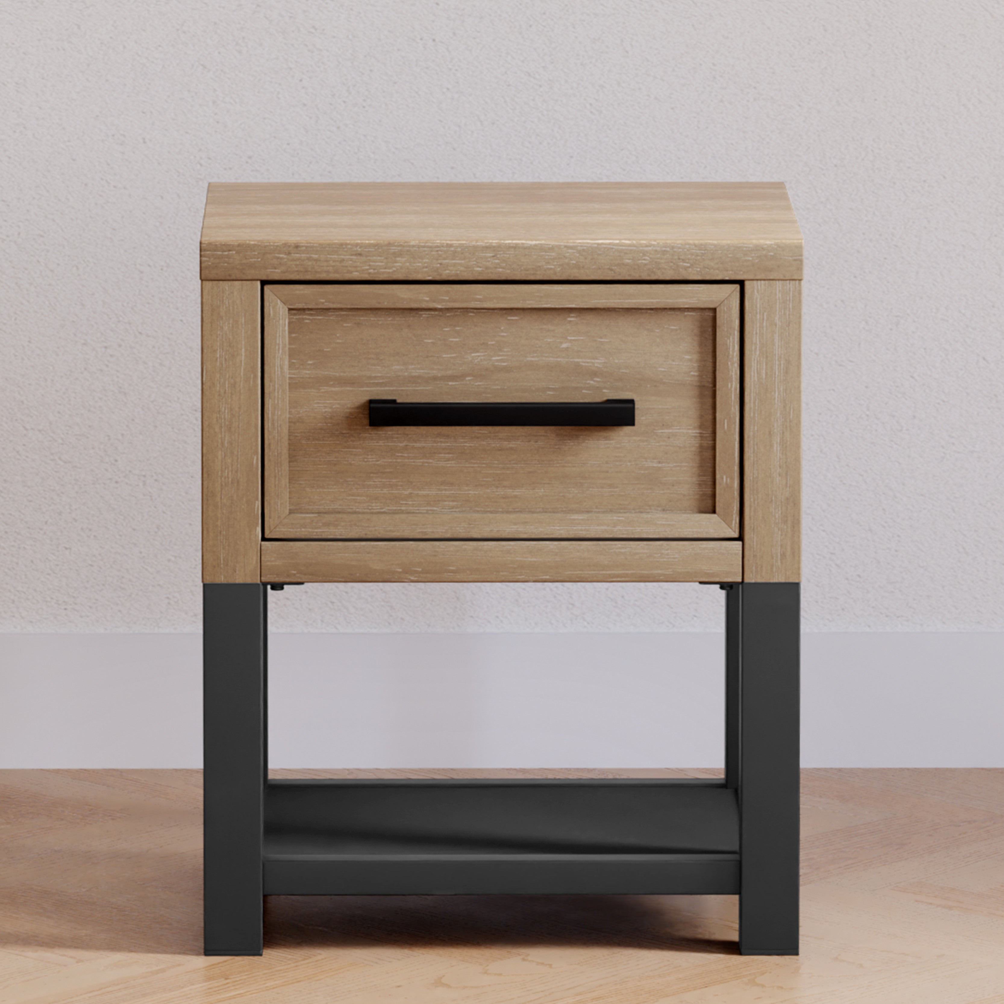 Monogram by Namesake Newbern Nightstand Nightstands Namesake Driftwood