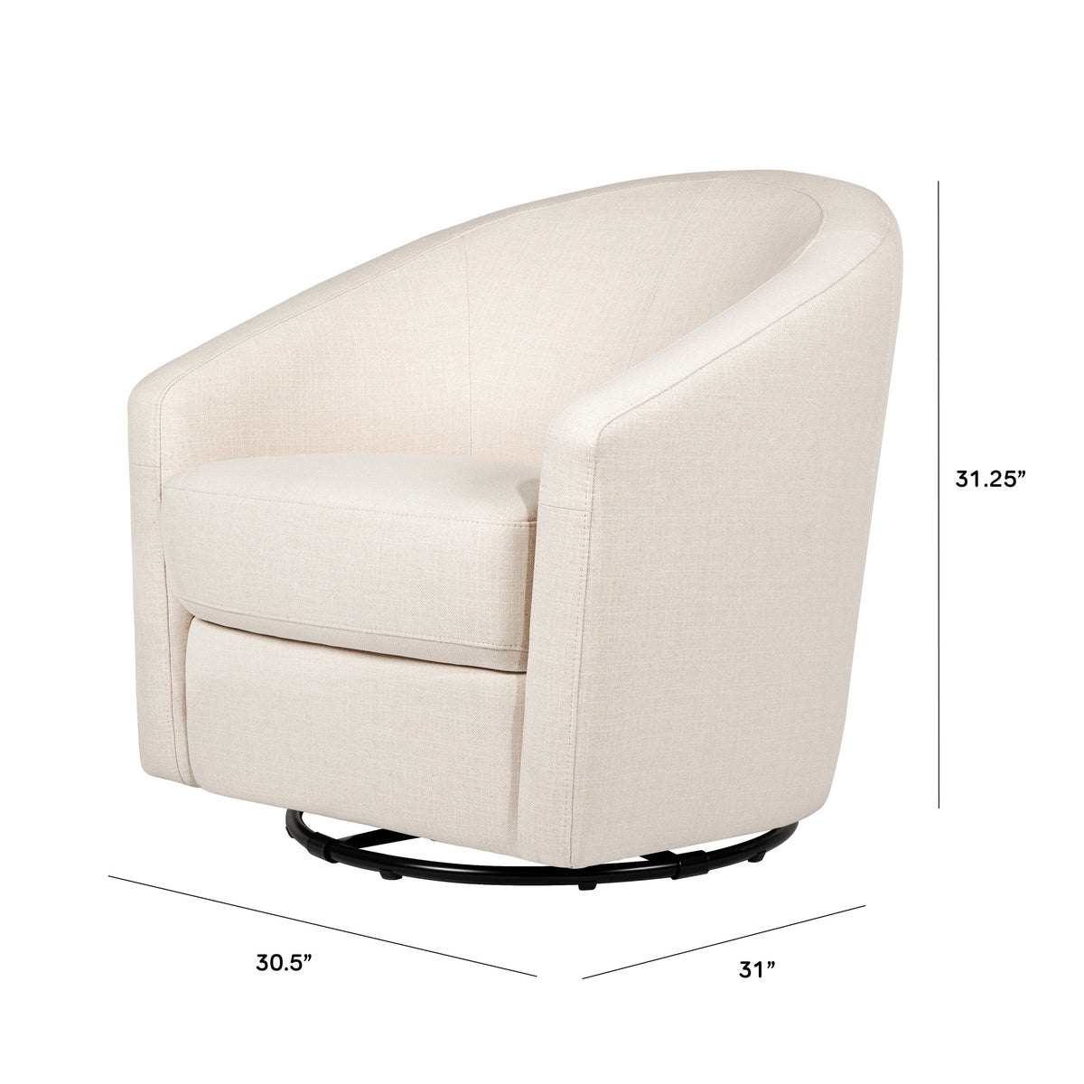 Madison Swivel Glider Gliders & Rockers Babyletto