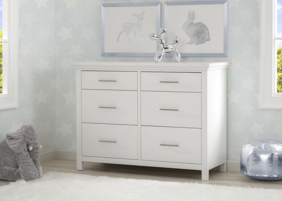 Delta Children Avery 3-in-1 Convertible Crib + Dresser Set
