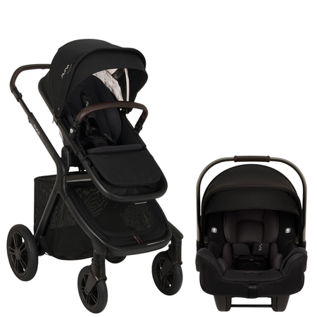 DEMI icon Stroller + PIPA Travel System Strollers - Travel Systems Nuna w/ PIPA RX Caviar