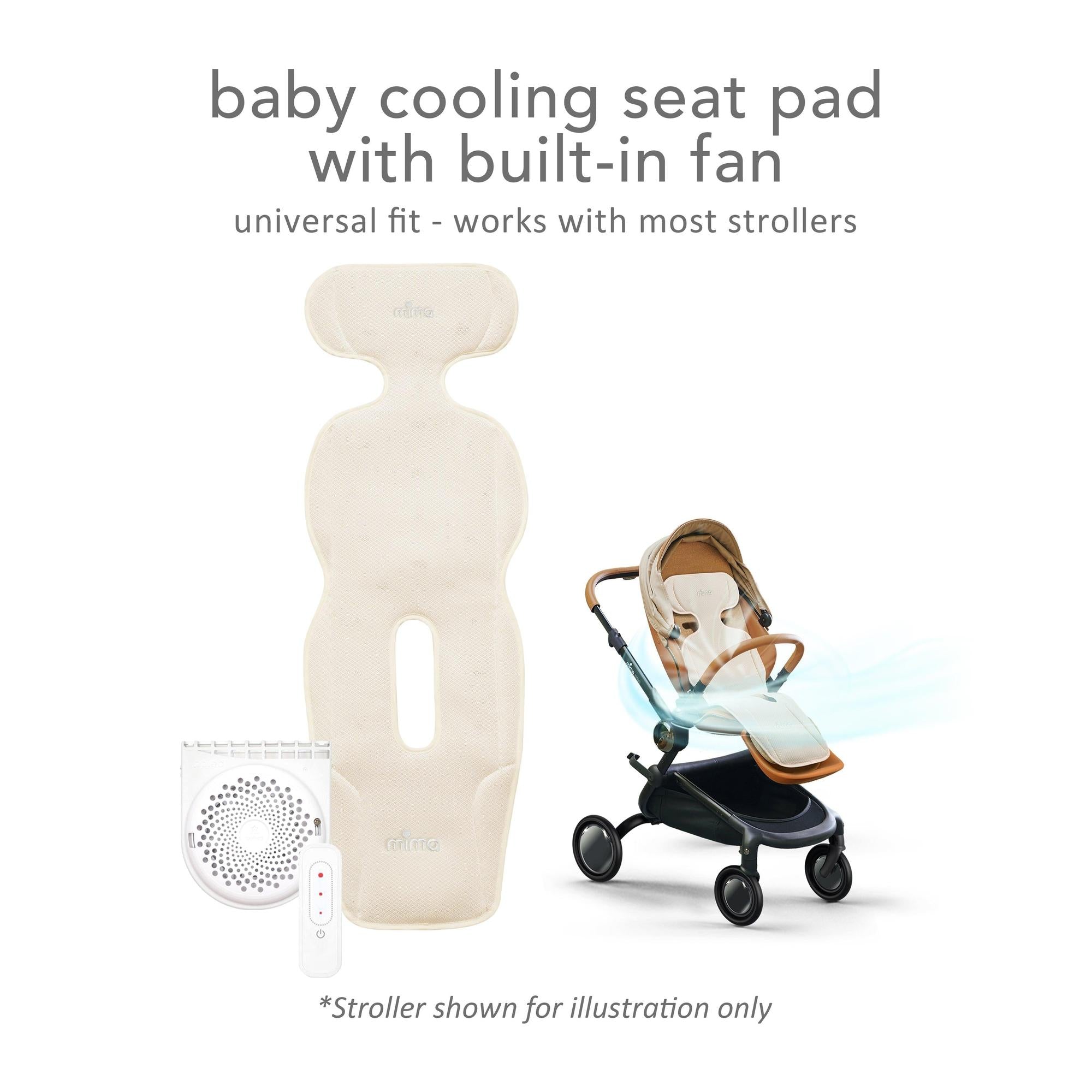Flo Cooling Seat Liner Stroller Accessories Mima