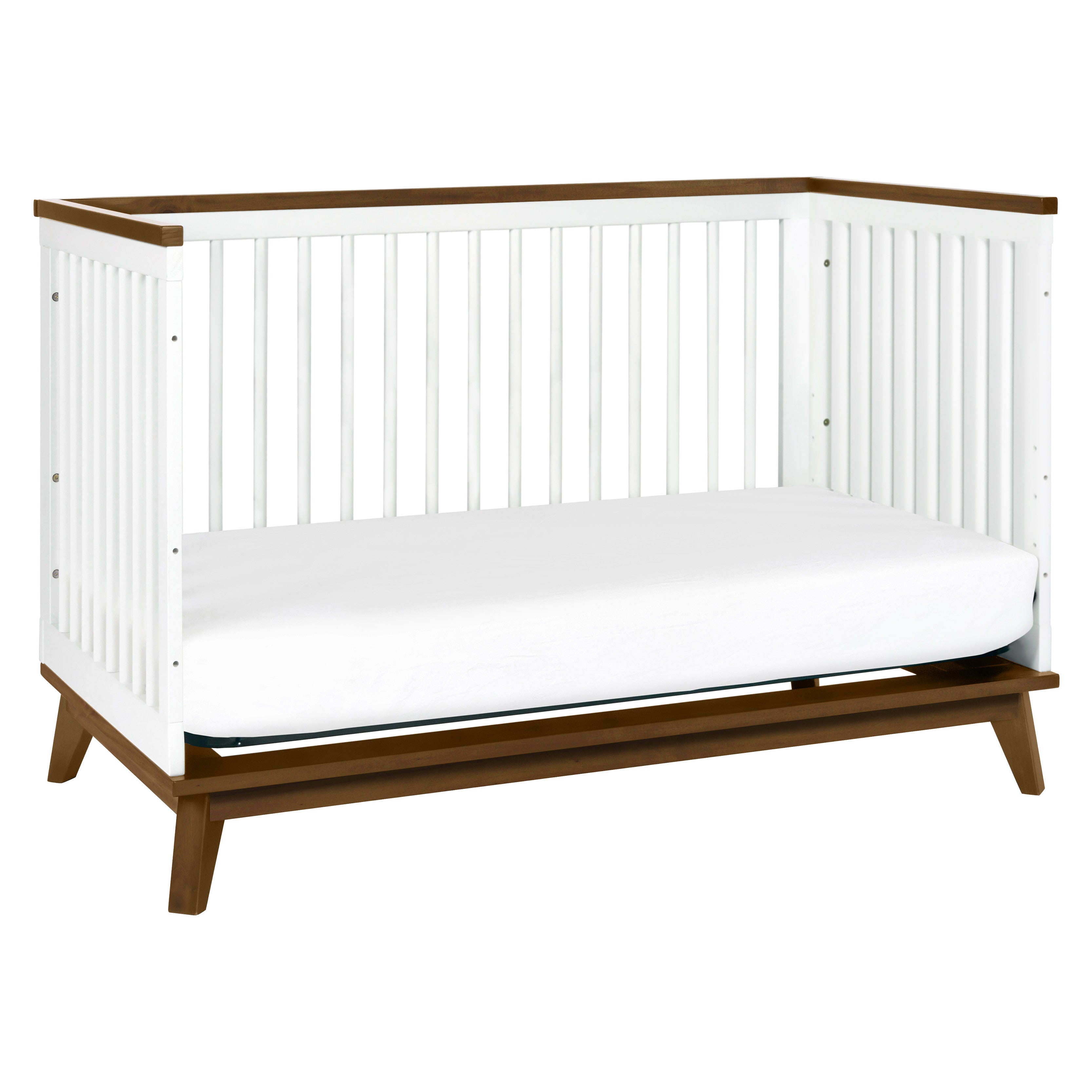Scoot 3-in-1 Convertible Crib with Toddler Bed Conversion Kit Convertible Cribs Babyletto