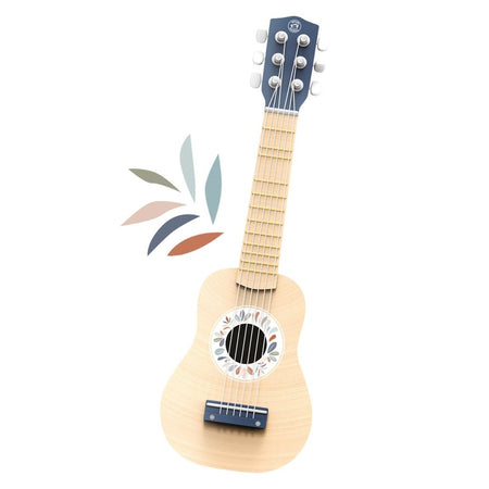 Blue Wooden Toy Guitar Musical Toys Speedy Monkey