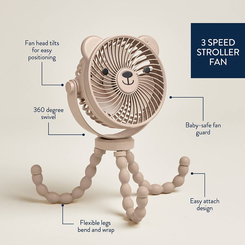 Itzy Breeze 3-Speed Stroller Fan™ Stroller Accessories Itzy Ritzy