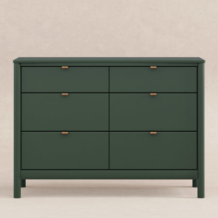 forest green dresser Babyletto Bondi 6-Drawer Assembled Dresser Forest Green