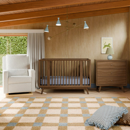 Palma 8-in-1 Convertible All-Stages Crib with Bassinet & Toddler Bed Kits Cribs Babyletto