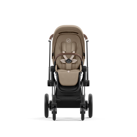 cybex priam chrome brown Cybex e-PRIAM 2 Stroller with Chrome Frame & Brown Accents