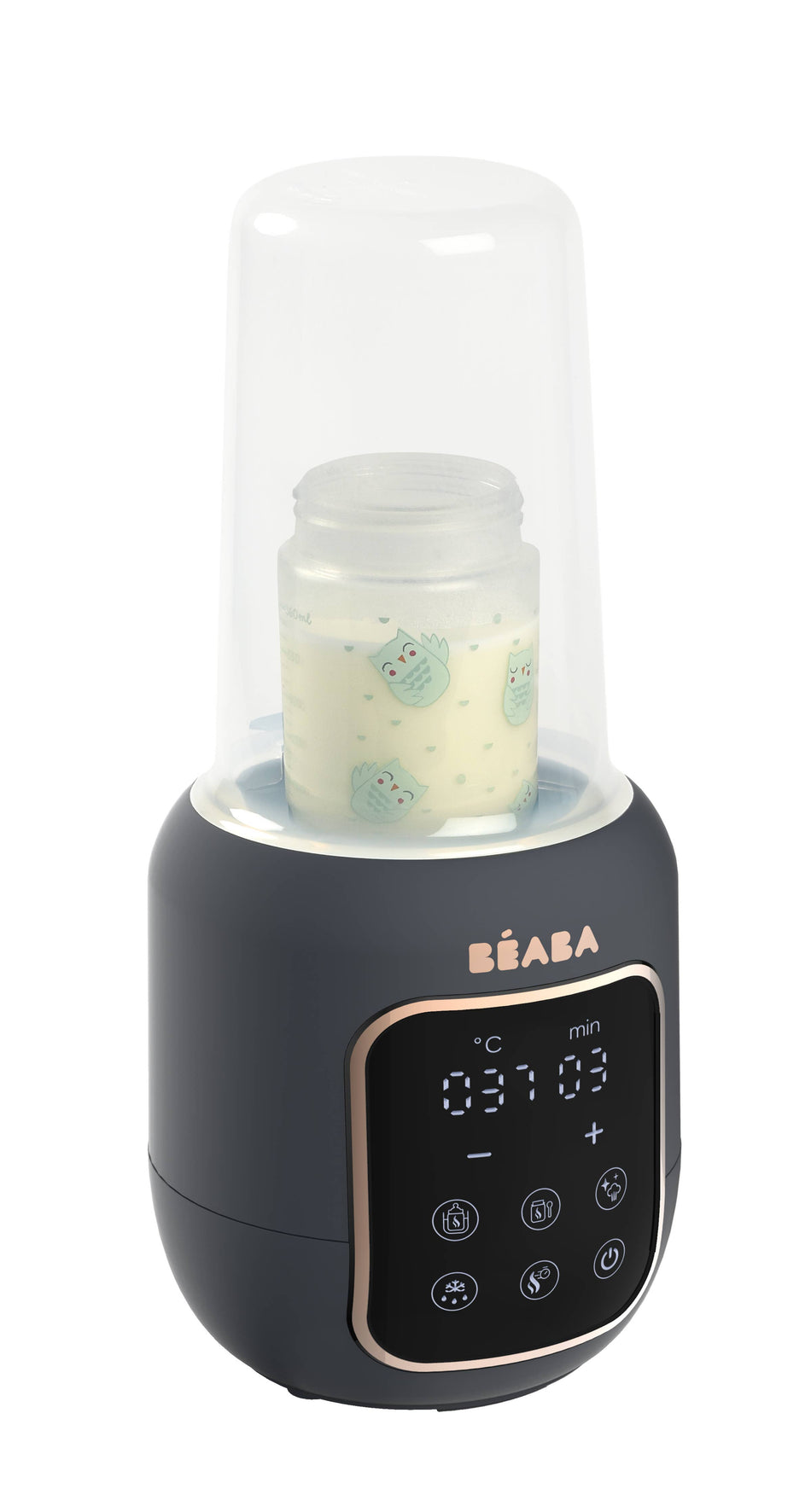 Multi Milk Baby Bottle & Jar Warmer-Midnight Feeding Accessories BEABA & Childhome