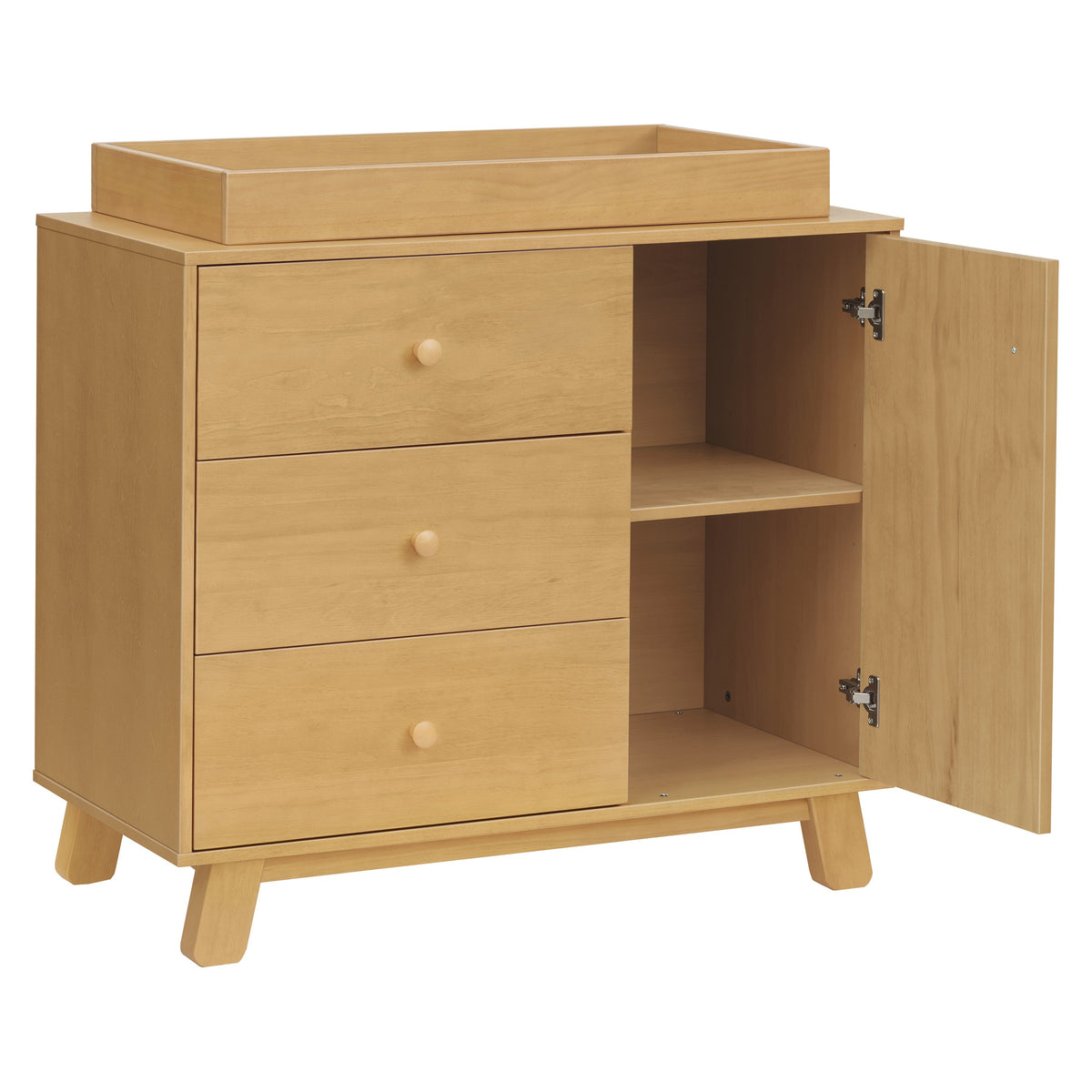 Hudson Modern 3-Drawer Dresser Dressers Babyletto
