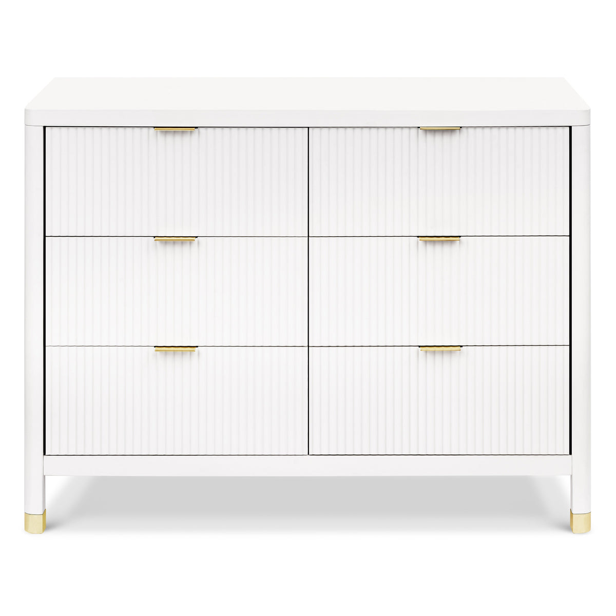 Brimsley Tambour 6-Drawer Dresser Dressers Namesake