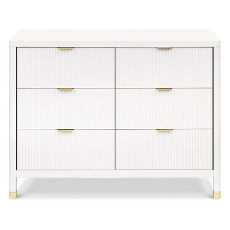 Brimsley Tambour 6-Drawer Dresser Dressers Namesake