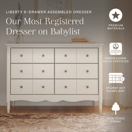 Liberty 6-Drawer Dresser Dressers Namesake