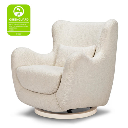 Solstice Swivel Glider in Boucle Gliders & Rockers Babyletto