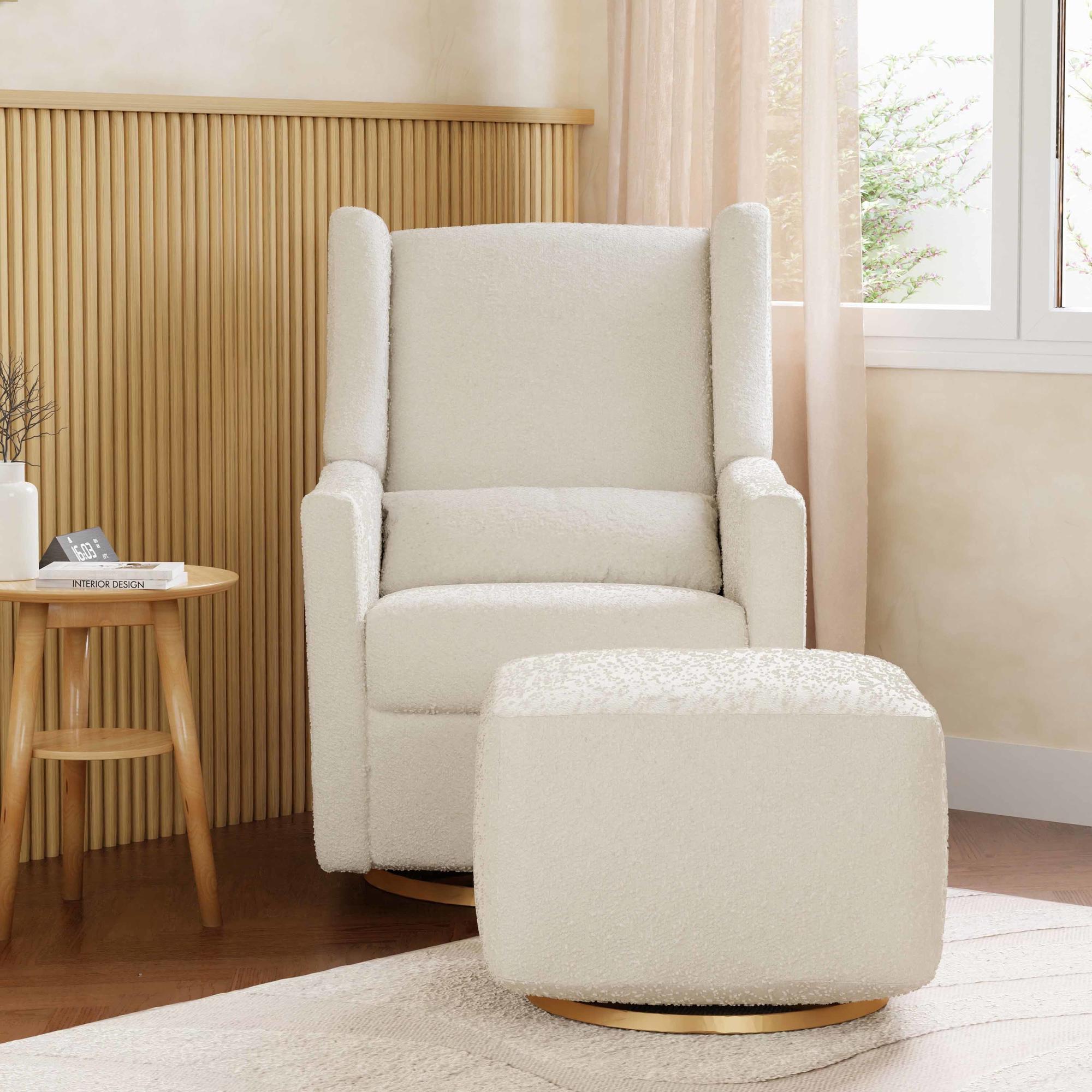 Kiwi Electronic Recliner and Swivel Glider with USB port Recliners Babyletto