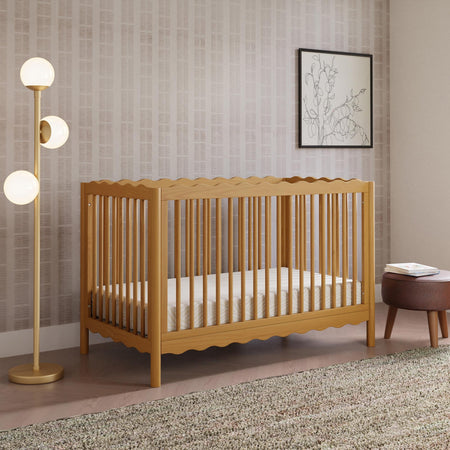 Babyletto Swell 4-in-1 Convertible Crib with Toddler Bed Conversion Kit Convertible Cribs Babyletto