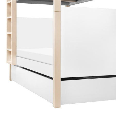 TipToe Twin Storage Trundle Bed Beds - Bunk Babyletto