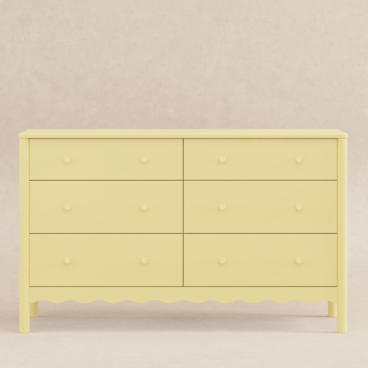 Swell 6-Drawer Assembled Dresser Babyletto Color: White