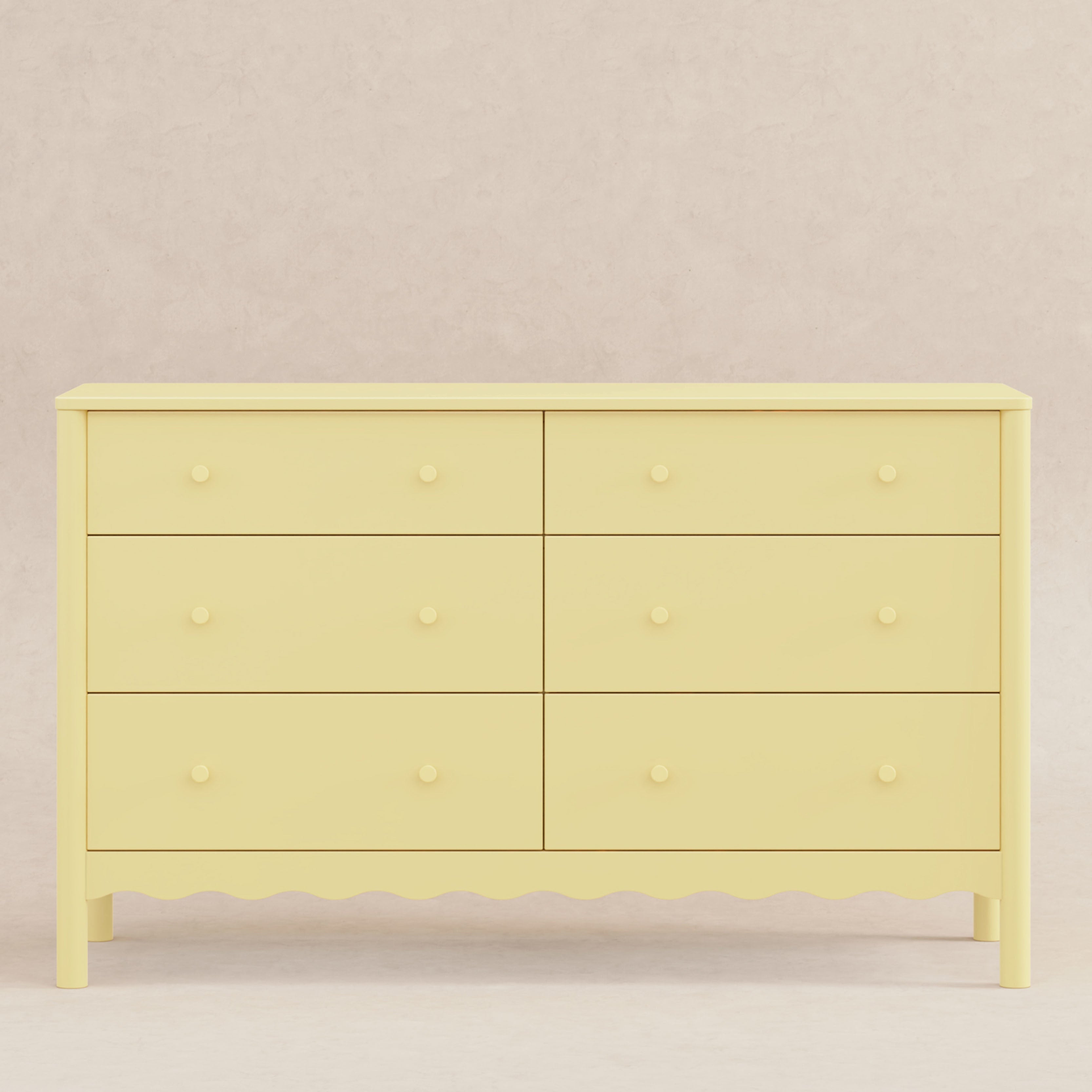 Babyletto Swell 6-Drawer Dresser Dressers Babyletto Pale Yellow
