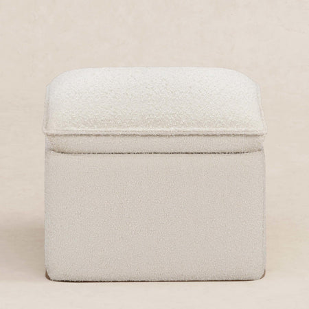 Cali Storage Ottoman in Boucle Ottomans Babyletto