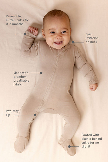 Dove - CloudBlend™ Footed Pajamas Footies WildBird